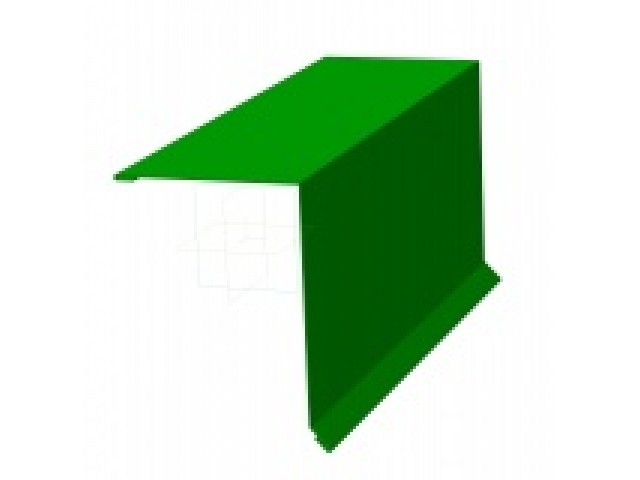 Планка торцевая 95*120*2500мм (6005) зеленый мох