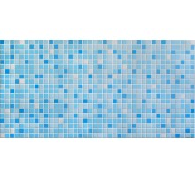 Панель ПВХ Мозаика голубой микс 72г 955х482*0,4мм (30шт=14,27м2)
