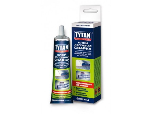 Клей TYTAN Professional для хол сварки ПВХ и пластика бесцв. - 15 С
