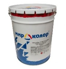 Грунт-эмаль Мирколор по металлу ФА-111 черный 24 кг