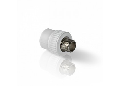 Муфта полипропиленовая PP-R комб. D32x3/4 НР