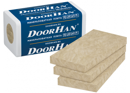 Утеплитель DoorHan Лайт 35 1200х600х50мм (уп8шт/0,288м3) плотность 35 кг/м3