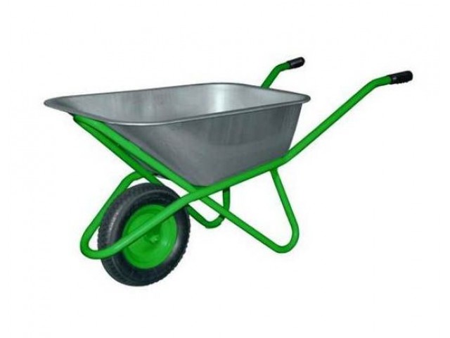 Тачка строительная 1-колесная Кратон WB-160HN