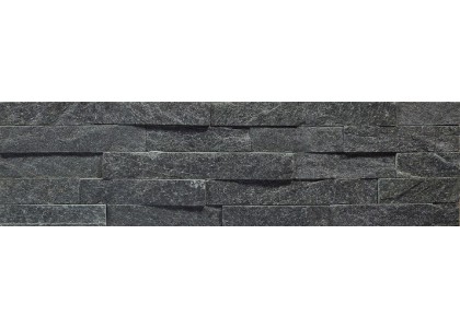Камень натуральный кварцит Pharaon черный 0.63 м2