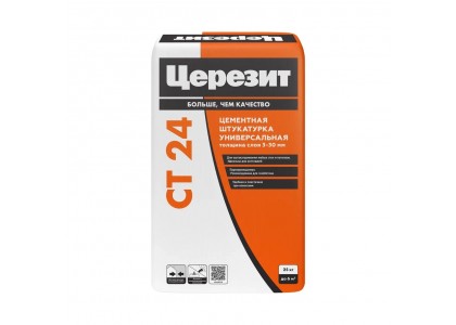 Штукатурка Церезит СT-24 25 кг универсальная цементная (48)