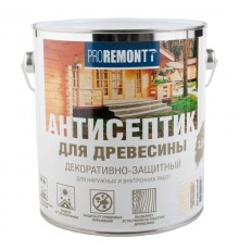 Антисептик Лакра Proremontt деревозащитное средство махагон 2,5л