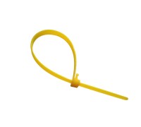 Хомуты нейлоновые желтые 7,2х200мм многоразовые (50шт) RemoColor