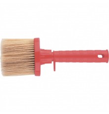 Кисть маховая КМ 80 мм, натуральная щетина, пластиковая ручка, Matrix