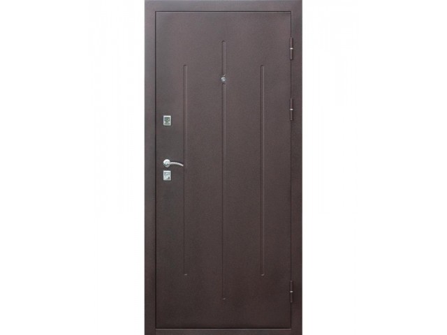 Дверь входная металлическая Стройгост 7-2 металл/металл 860х2060 левая