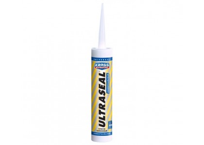 Герметик KRASS Ultraseal силиконовый универсальный белый 260 мл