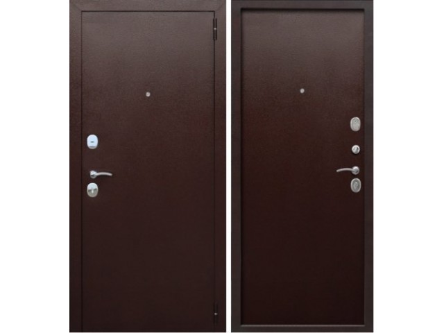 Дверь входная металлическая Гарда 7,5 см металл/металл 860х2060 левая