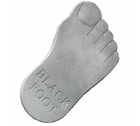 Тротуарная плитка стопа Yeti правая серый 400х200х50 мм