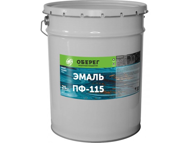 Эмаль ПФ-115 PaintGuard голубой глянцевый 25 кг ТУ Эмаль ПФ-115 PaintGuard голубой глянцевый 25 кг ТУ