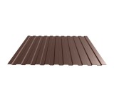 Профнастил С8 2*1,2м (8017) толщина 0,4 мм шоколад 