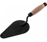 Кельма печника стальная, деревянная усиленная ручка Россия