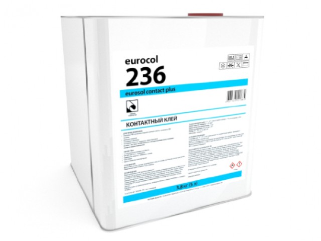 Клей контактный Eurosol Contact Plus 236 (3,8кг)