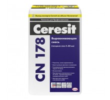 Выравнивающая смесь для пола Ceresit CN 178, 25 кг 