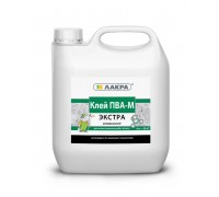 Клей ПВА-М Лакра универсальный Экстра 4 кг Л-С канистра
