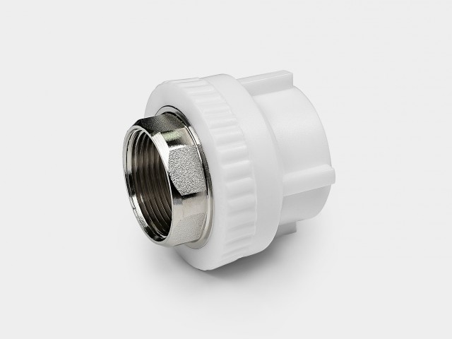 Муфта полипропиленовая PP-R комб. D40x1 1/4 ВР под ключ