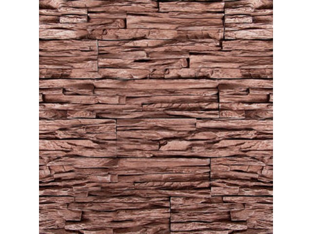 Ортика коричневый бетон 008 (0,5м2)