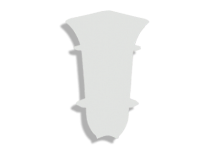 Угол внутренний Line Plast  L008 Серый однотонный (1 уп-50 шт)