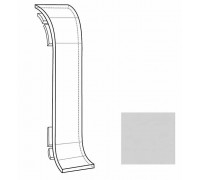 Соединитель Line Plast  L008 Серый однотонный (1 уп-50 шт)