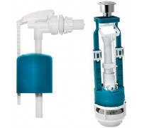 Арматура универсальная кнопка хром боковая подводка СБ1-БпрН-А-М ИнкоЭр