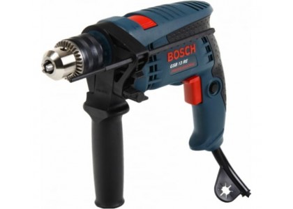 Дрель ударная Bosch GSB 13 RE, 600 Вт, БВП13 мм, 0-2800 об/мин, 1,8 кг