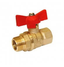 Кран шаровой Галлоп Стандарт 231 0107165 ДУ15 ВР/НР бабочка