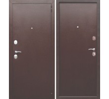 Дверь входная металлическая Гарда 7,0 см Медный антик металл/металл 860х2060 левая