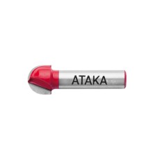 Фреза пазовая галтельная d= 12,7х9,5х8 мм, 401127, Атака