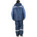 Костюм зимний Регион, куртка, брюки, размер 128-132, рост 170-176, синий-василек