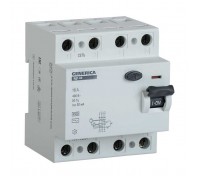 Выключатель дифференциального тока УЗО ВД1-63 16А 30мА ИЭК 4п