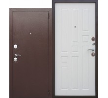 Дверь мет. Гарда  (860х2050 левая) Белый Ясень 8 мм