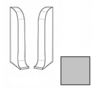 Заглушка торцевая Line Plast  L008 Серый однотонный  правая (1 уп-50 шт)