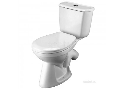 Унитаз-компакт Santek Бриз 2РА косой выпуск белый 1WH302138