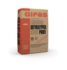 Штукатурка Гифас GIFAS START PROFI 35 кг гипсовая для ручного и машинного нанесения (40)