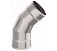 Отвод 135г 3 сегмента d115  0,5мм нерж ПИК