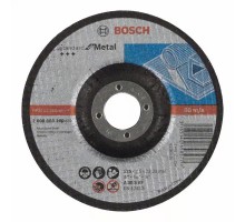 Круг отрезной по металлу 125 х 2,5 х 22 мм вогнутый, Standard, Bosch