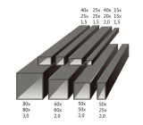 Труба профильная 60*60*2,0мм (6м)/пач81шт