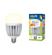 Лампа светодиодная LED-M80-25W/WW/E27/FR/S с матовым рассеивателем