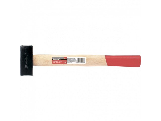 Кувалда 2000 г, литая, деревянная ручка, Matrix
