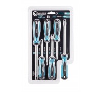 Набор отверток SL/PH 6 шт, сталь Cr-V , магнитный наконечник ЦИ