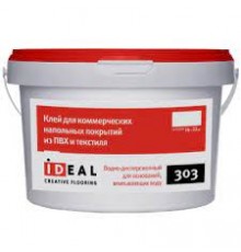 Клей IDEAL 303 для коммерческих покрытий 4 кг