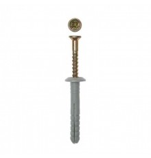 Дюбель-гвоздь 6х80 цилиндр бортик (100шт)