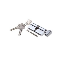 Ключевой цилиндр PALIDORE (GUTFLAN) С 7025 РС 70мм, 5 ключей, ключ/завертка хром
