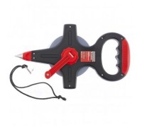 Рулетка геодезическая  50 м х 12,5 мм лента стальная Matrix