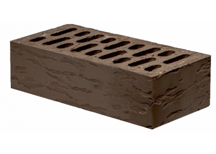 Кирпич Облицовочный М-125 одинарный Рустика 250х120х65мм (1поддон-270шт)