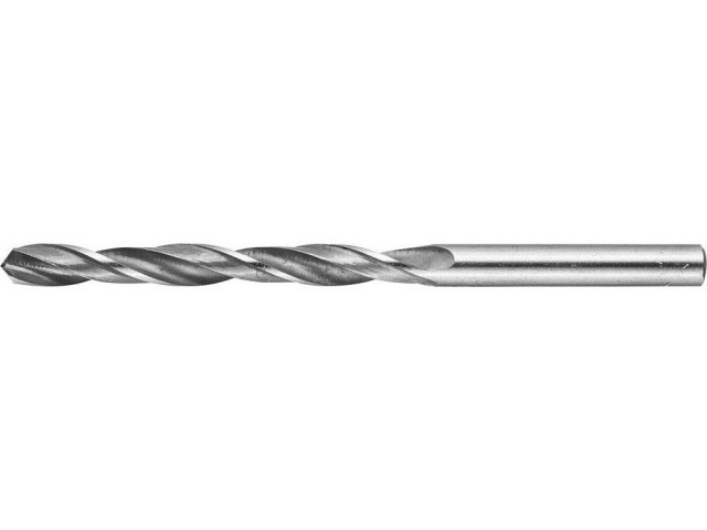 Сверло  5,5 мм по металлу, быстрорежущая сталь, 1 шт, Зубр