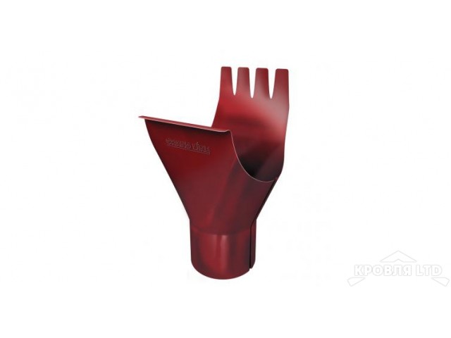 ВД Воронка выпускная D125 3011 красно-коричневый (Водолей)